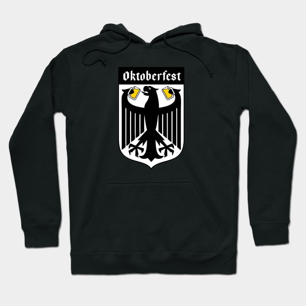 oktoberfest german drinking eagle flag Hoodie by atomguy